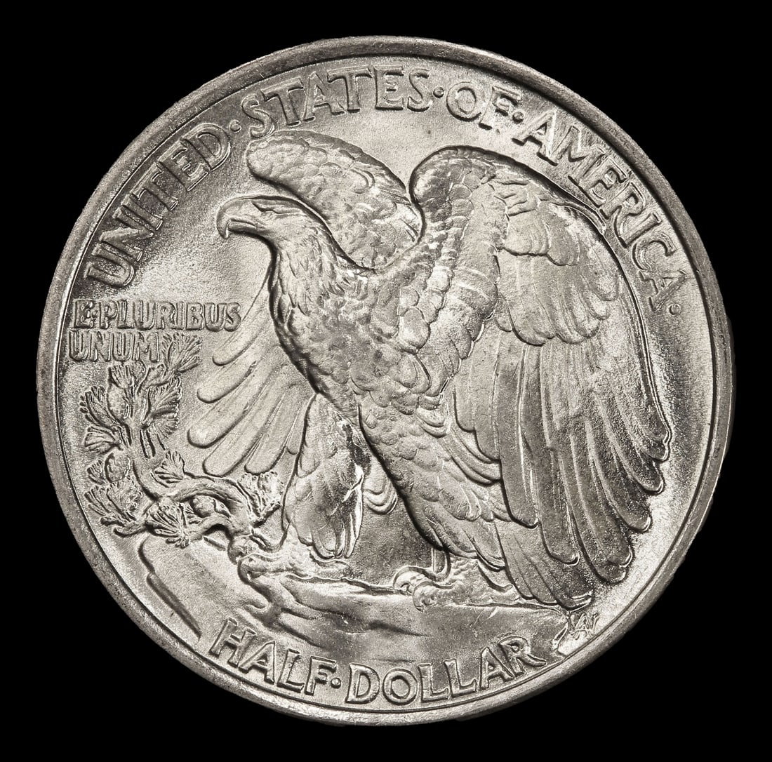 1936-p Walking Liberty Half Dollar Near Top Pop 50c ms67+ SEGS - 3