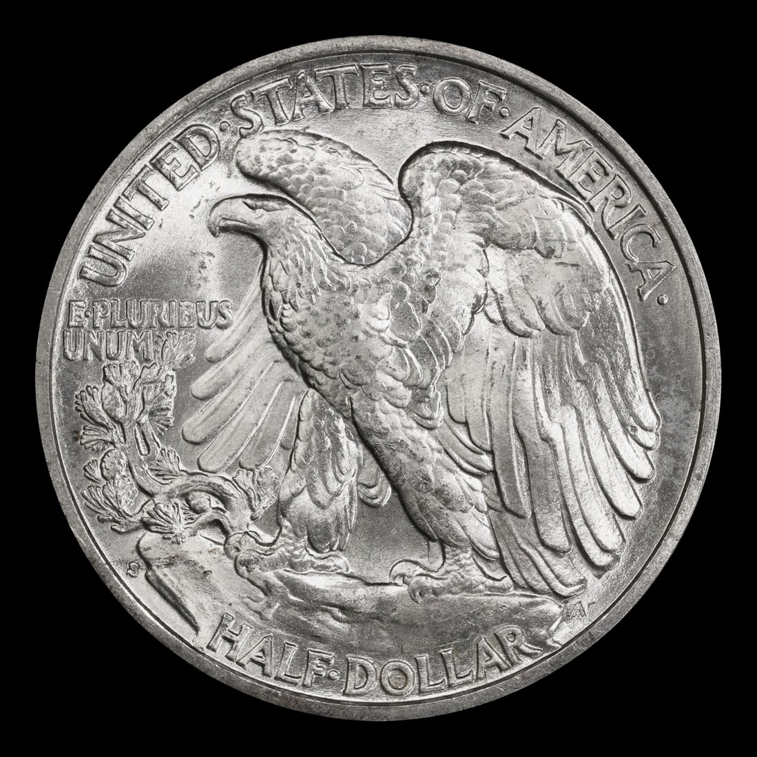 1936-s Walking Liberty Half Dollar 50c ms65+ SEGS - 3