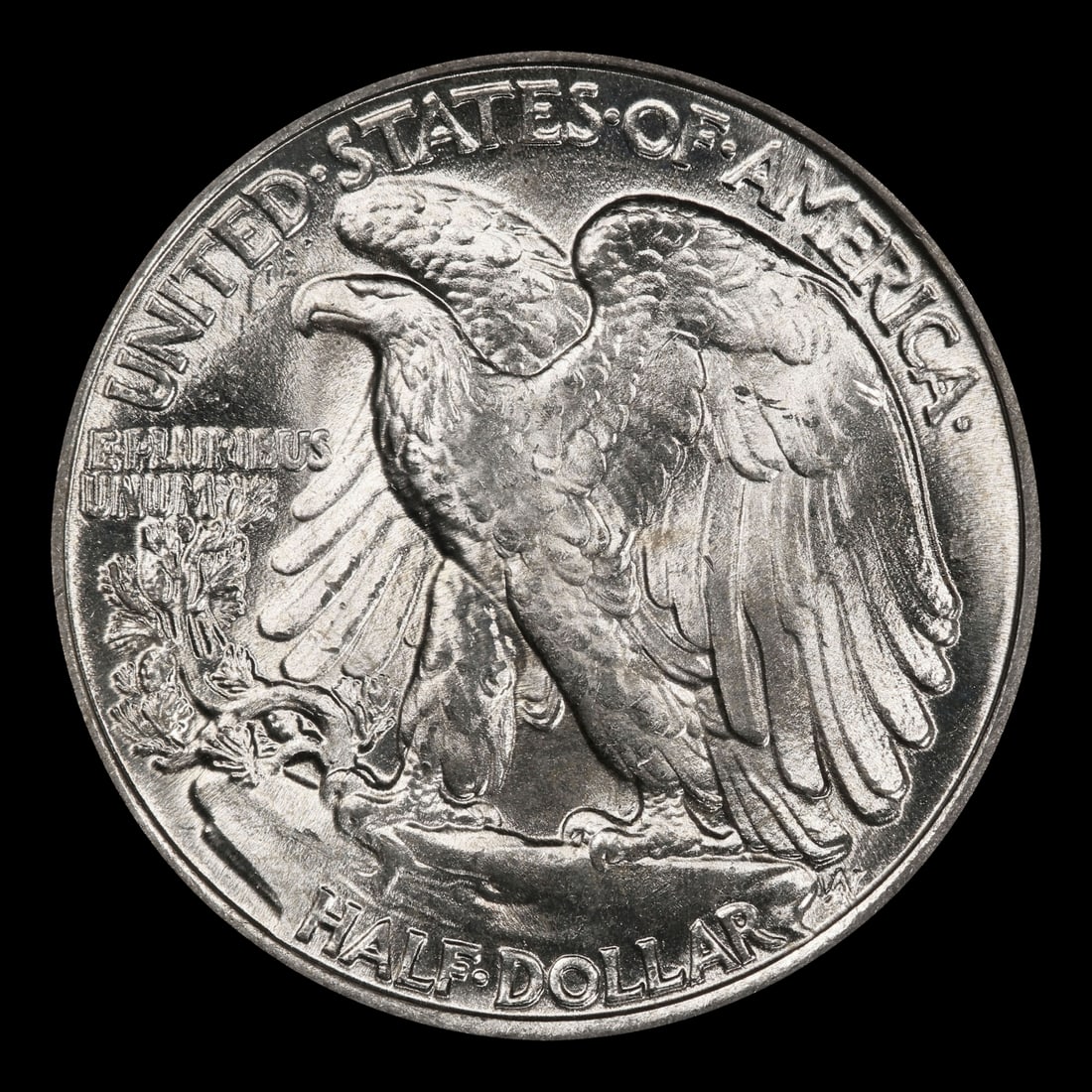 1937-p Walking Liberty Half Dollar 50c Grades ms66 - 3