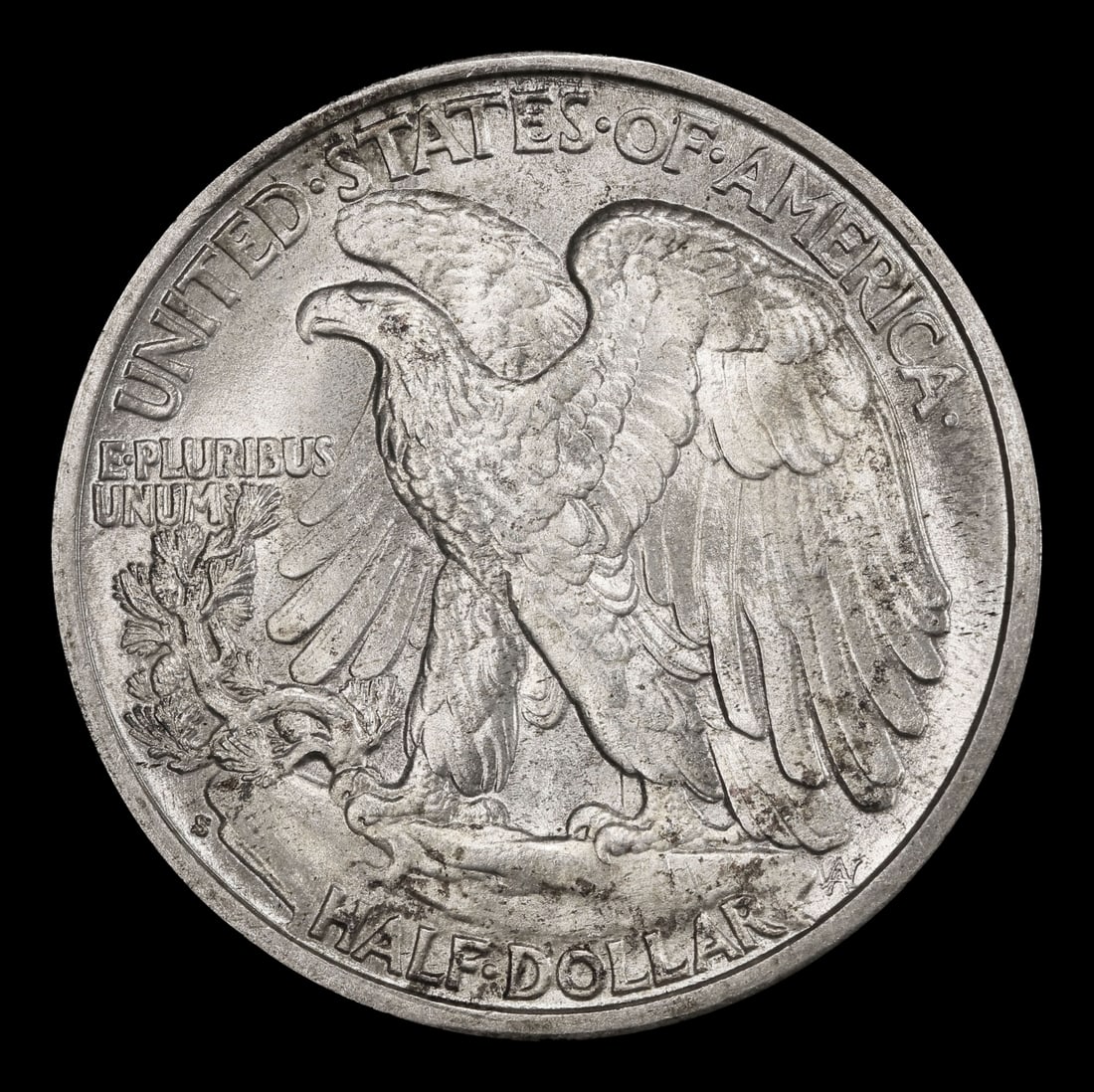 1937-s Walking Liberty Half Dollar Near Top Pop 50c ms67 SEGS - 3
