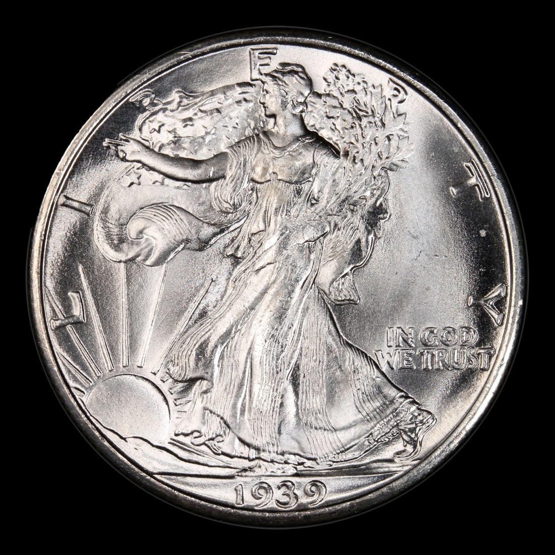 1939-s Walking Liberty Half Dollar 50c ms66 SEGS - 2