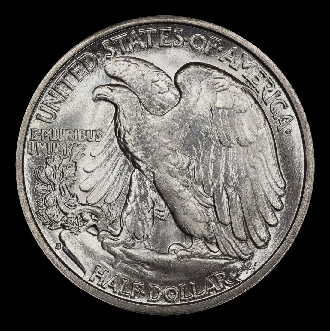 1940-s Walking Liberty Half Dollar TOP POP! 50c ms67+ SEGS - 3