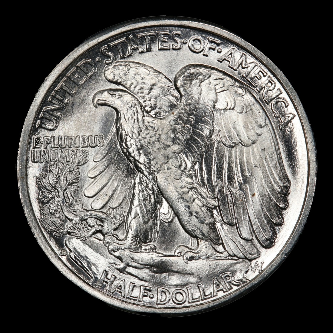 1941-d Walking Liberty Half Dollar 50c Grades ms66 - 3