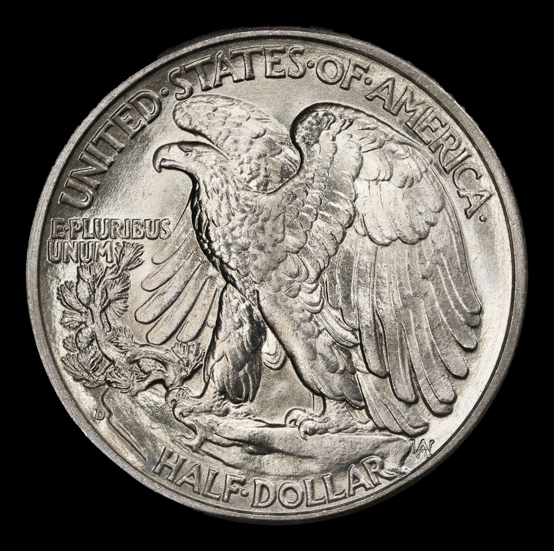 1941-d Walking Liberty Half Dollar 50c ms66+ SEGS - 3