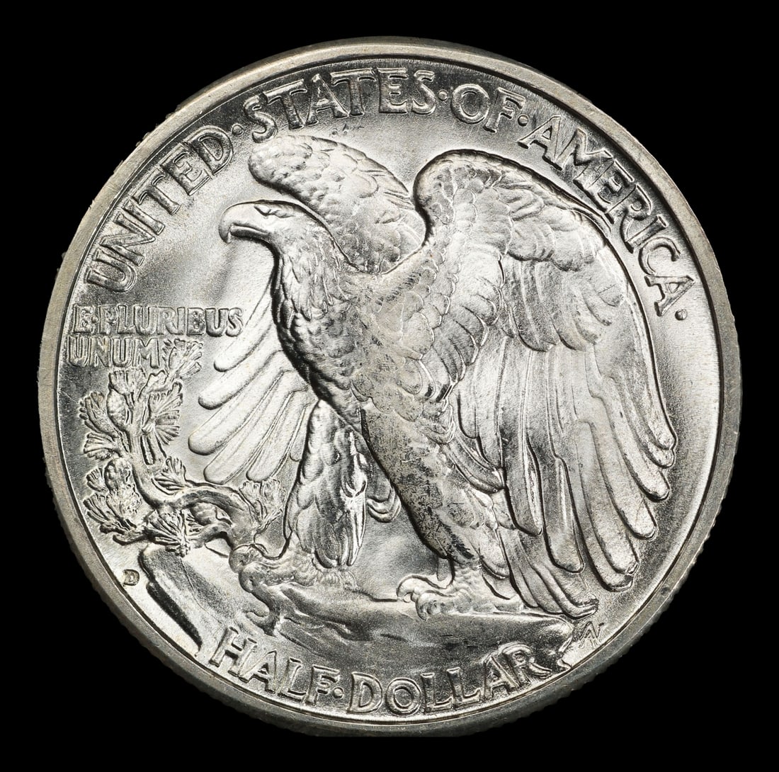 1941-d Walking Liberty Half Dollar TOP POP! 50c ms68 SEGS - 3