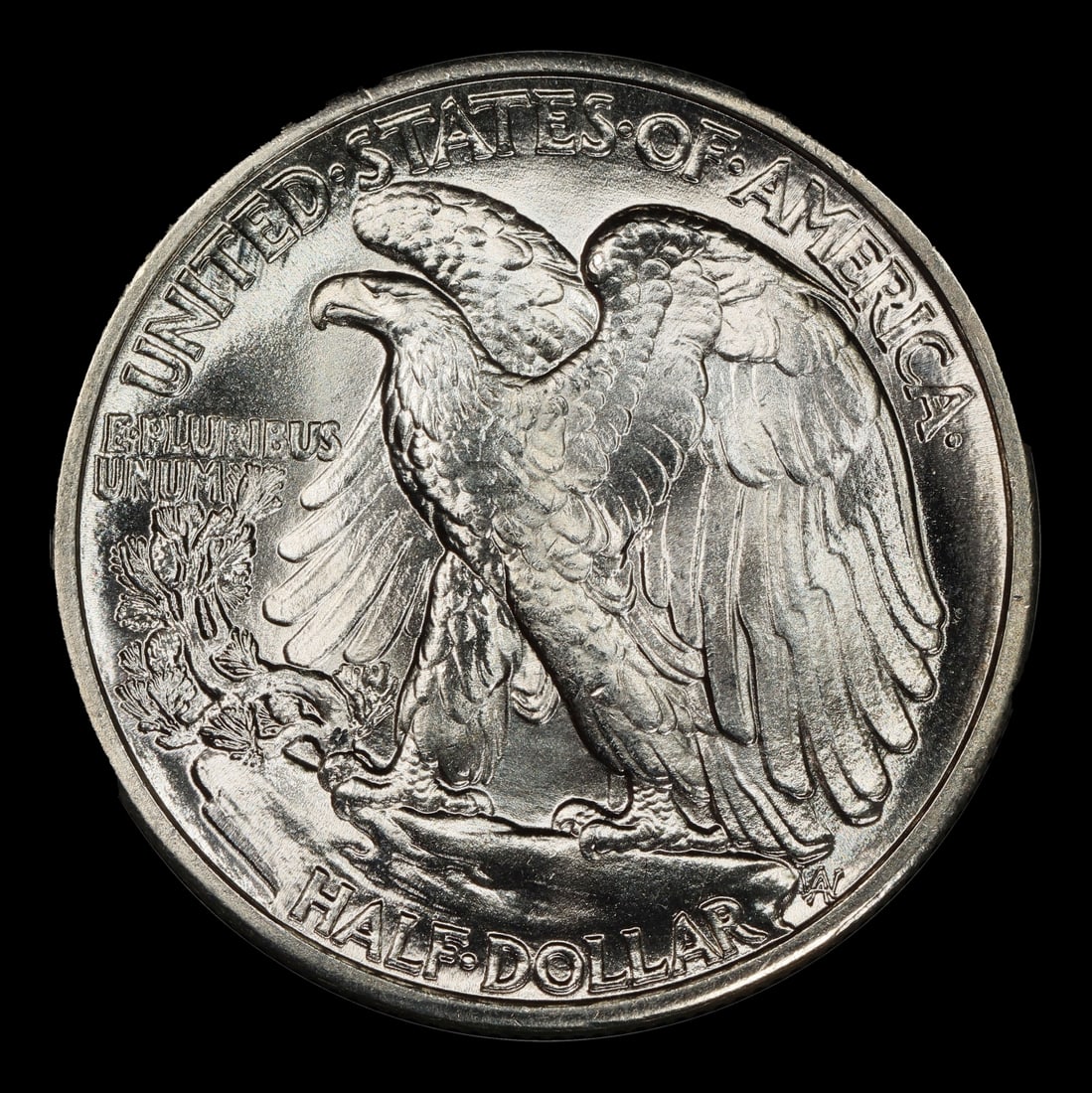 1941-p Walking Liberty Half Dollar Near Top Pop 50c ms67+ SEGS - 3