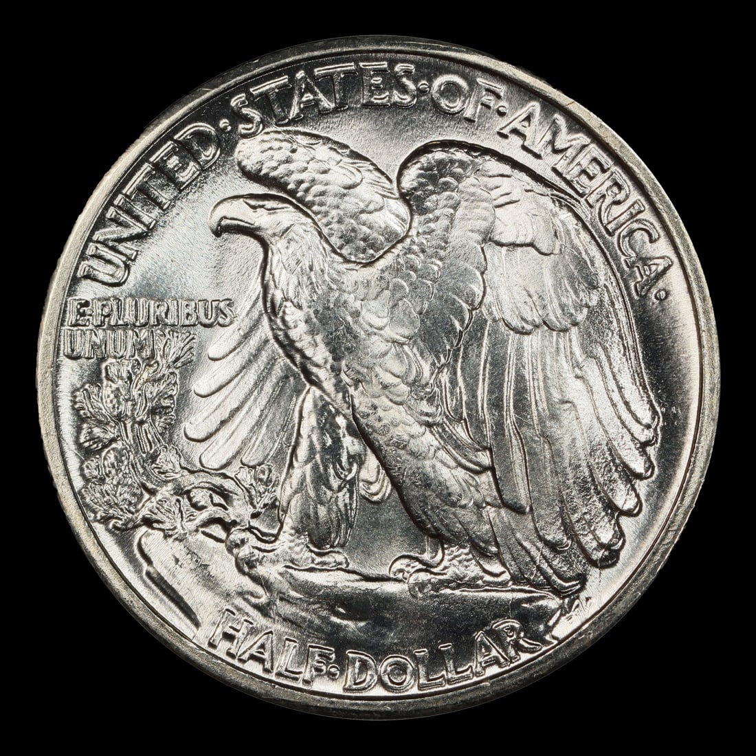 1941-p Walking Liberty Half Dollar Near Top Pop 50c ms67+ SEGS - 3