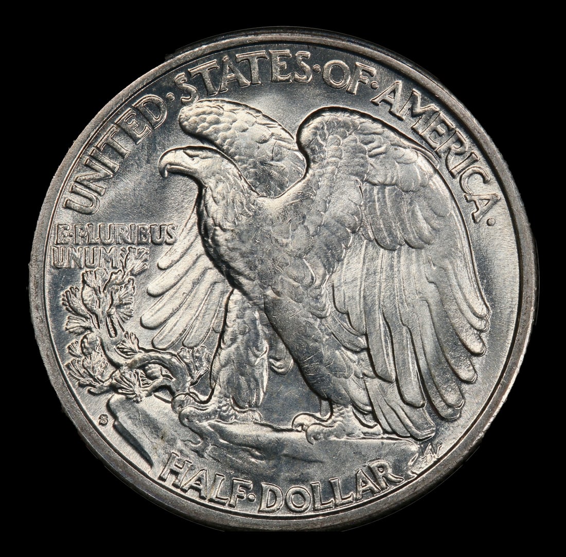 1941-s Walking Liberty Half Dollar 50c ms66 SEGS - 3