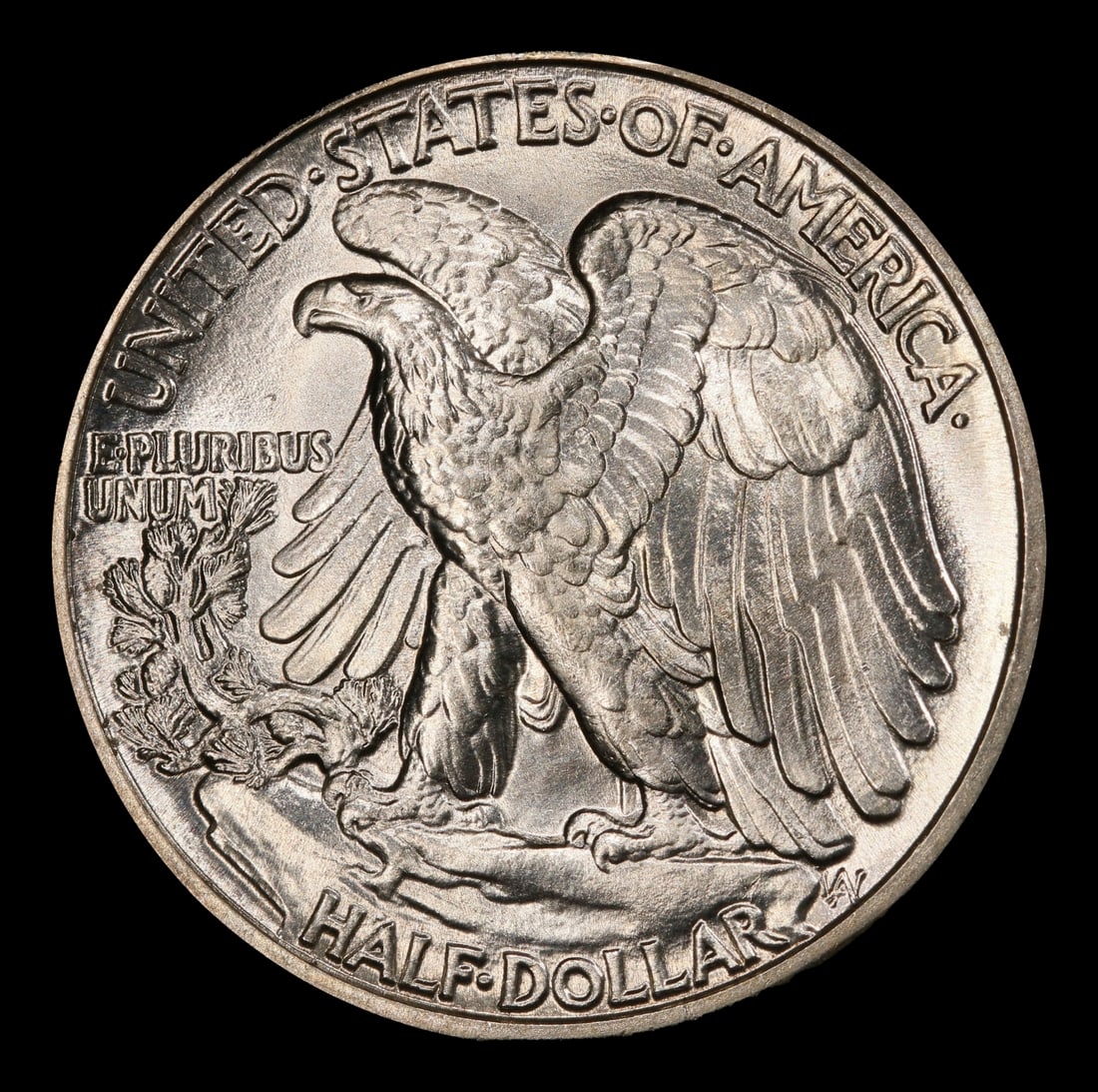 1942-p Walking Liberty Half Dollar 50c ms67 SEGS - 3
