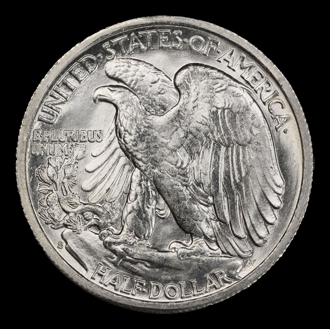 1942-s Walking Liberty Half Dollar 50c Grades ms66 - 3
