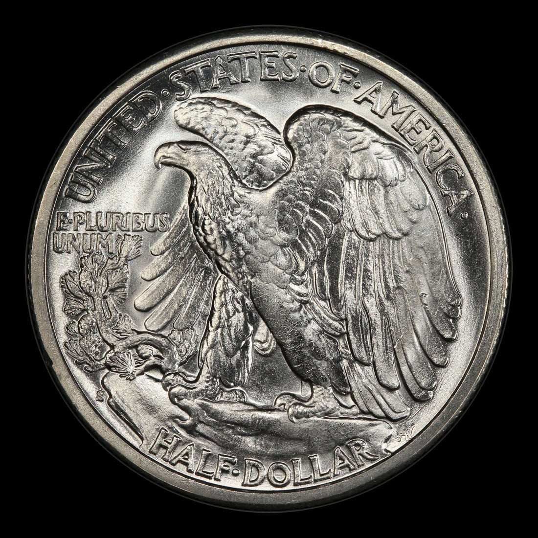 1943-s Walking Liberty Half Dollar 50c Grades ms66 - 2