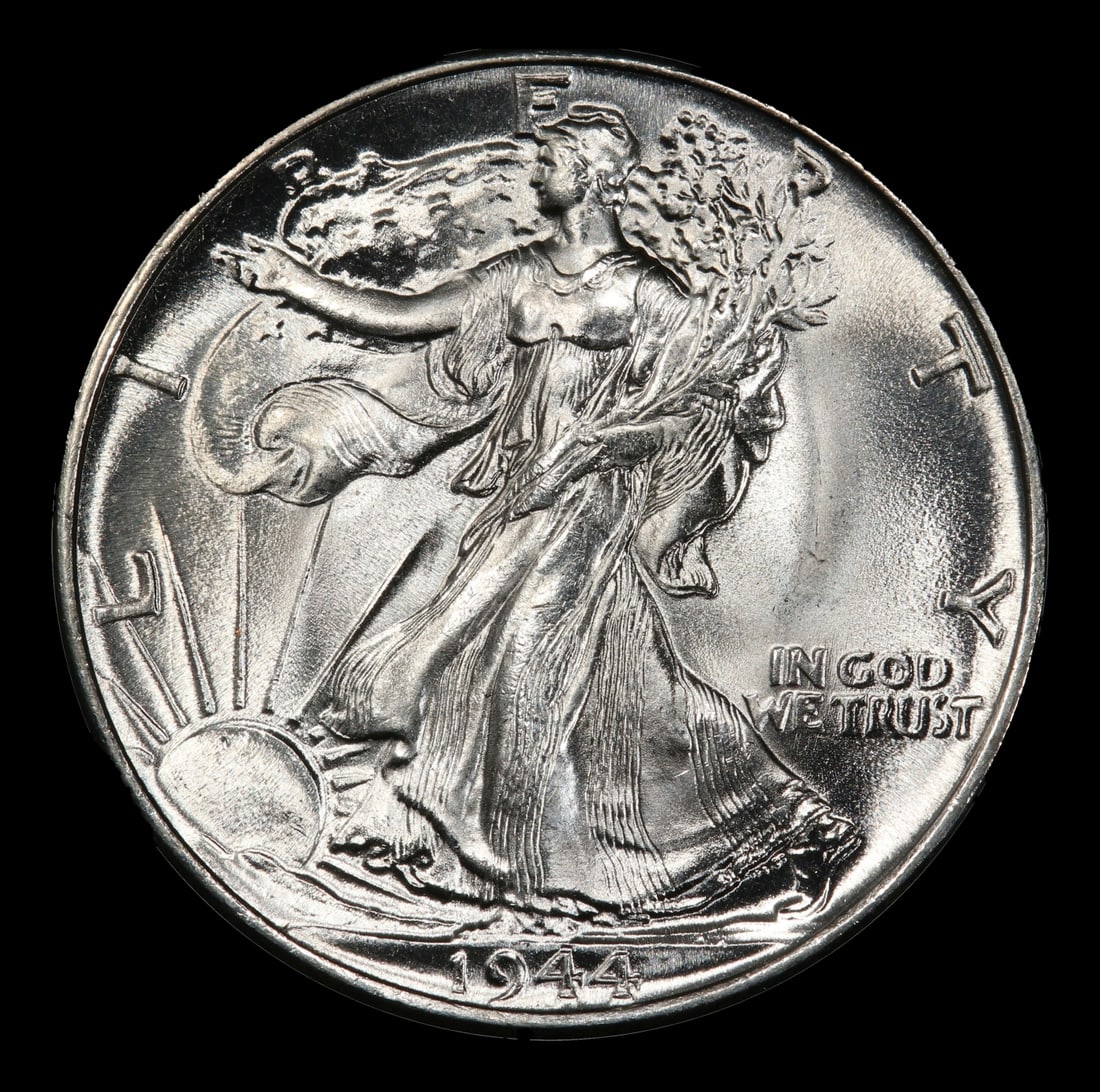 1944-p Walking Liberty Half Dollar 50c ms66+ SEGS - 2