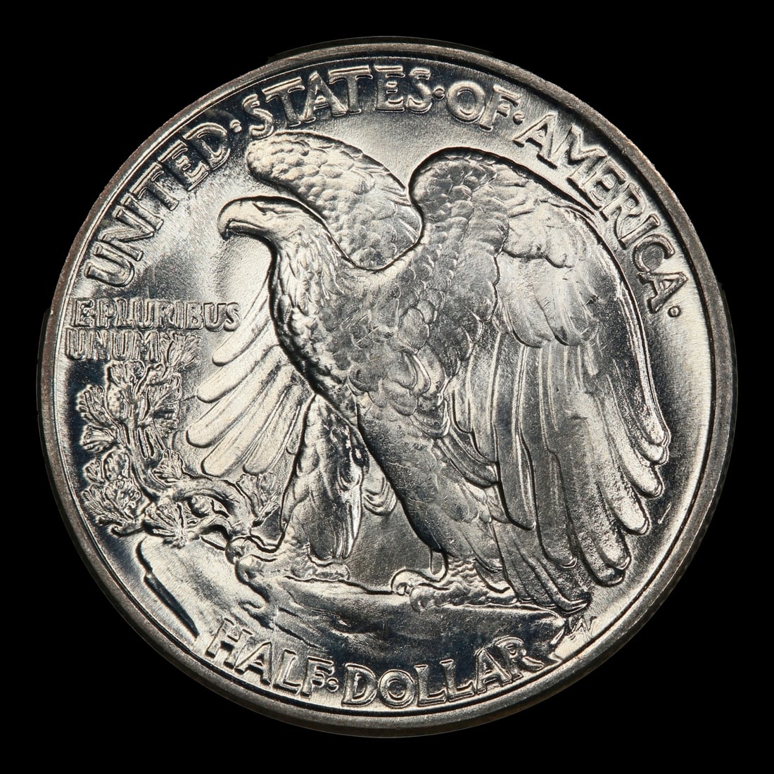 1944-p Walking Liberty Half Dollar Near Top Pop 50c ms67 SEGS - 3