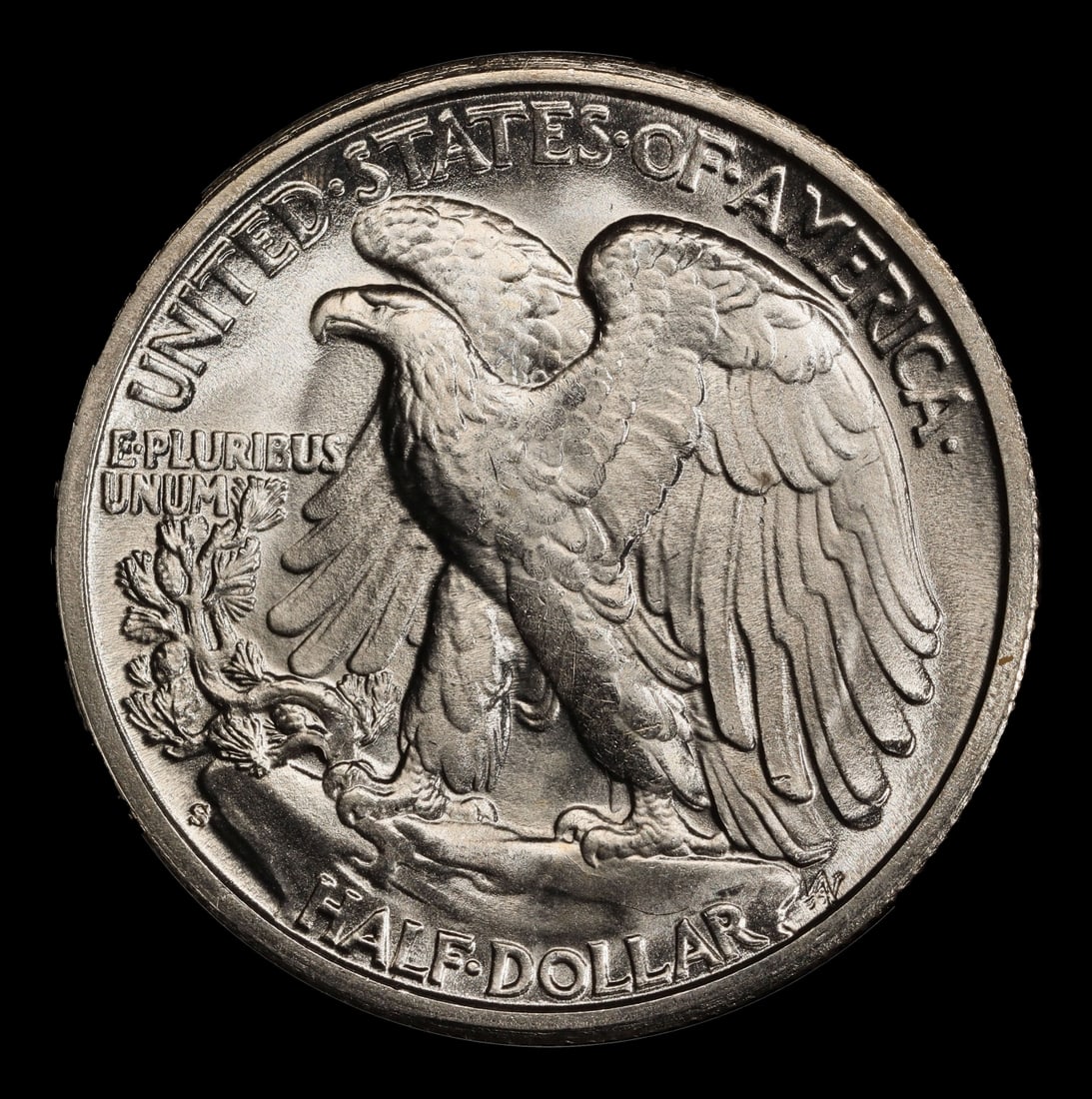 1944-s Walking Liberty Half Dollar 50c Grades ms65 - 3