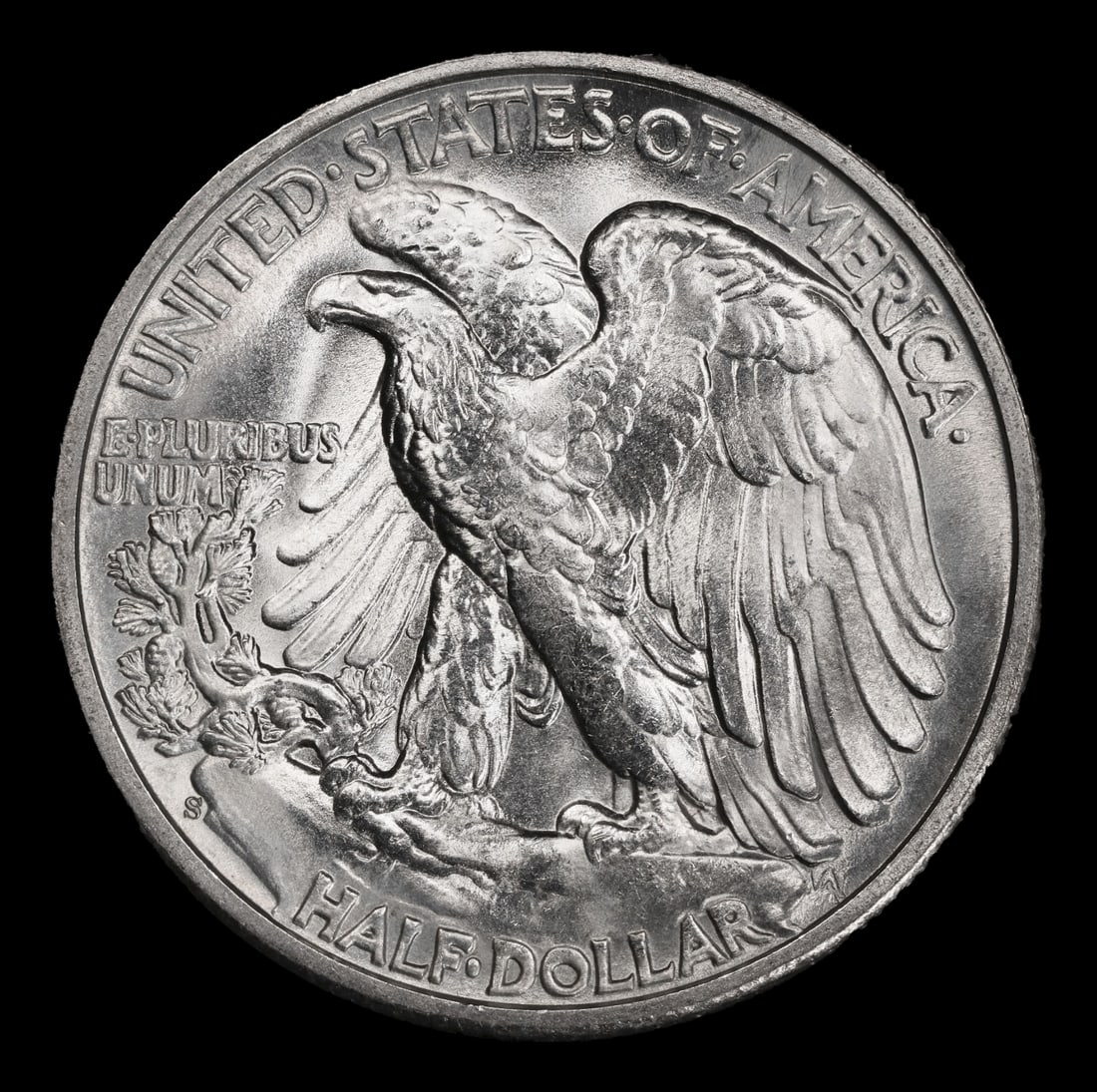 1944-s Walking Liberty Half Dollar Near Top Pop 50c ms66+ SEGS - 3