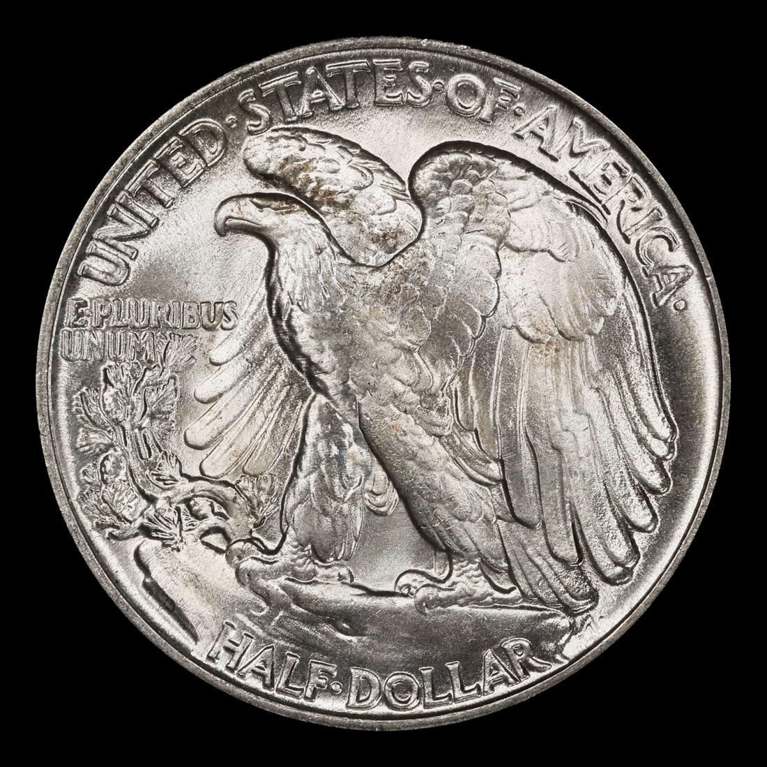 1945-p Walking Liberty Half Dollar Near Top Pop 50c ms67 SEGS - 3