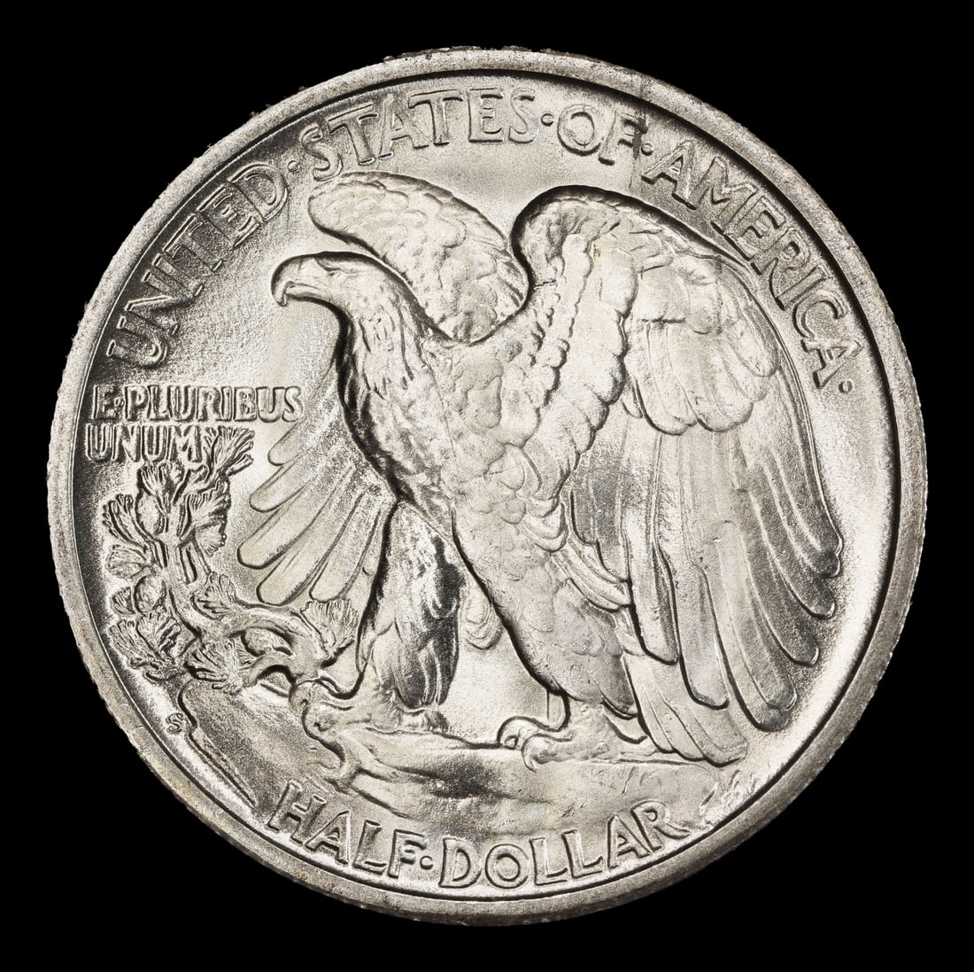 1946-s Walking Liberty Half Dollar Near Top Pop 50c ms66+ SEGS - 3