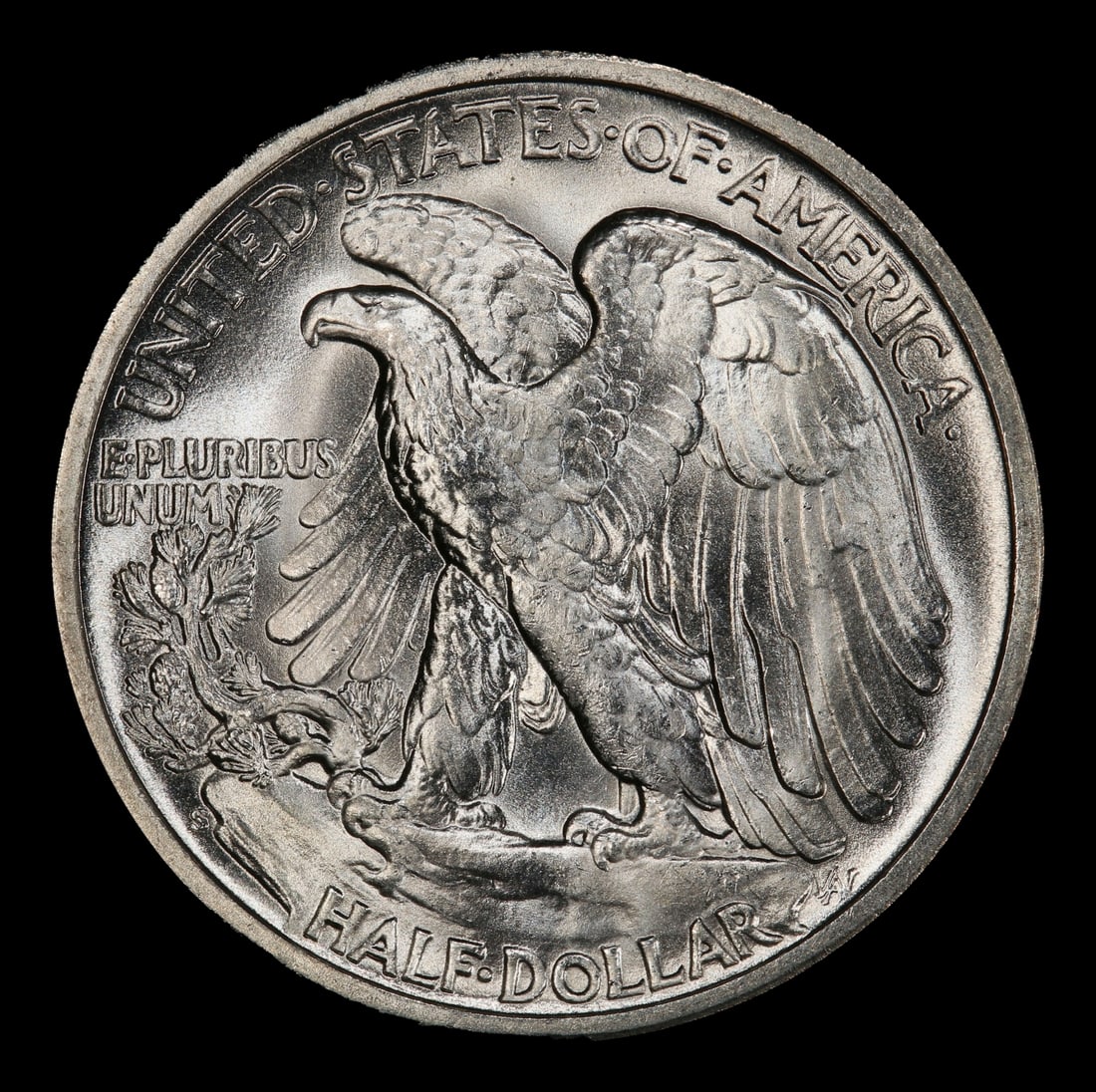 1946-s Walking Liberty Half Dollar TOP POP! 50c ms67+ SEGS - 3