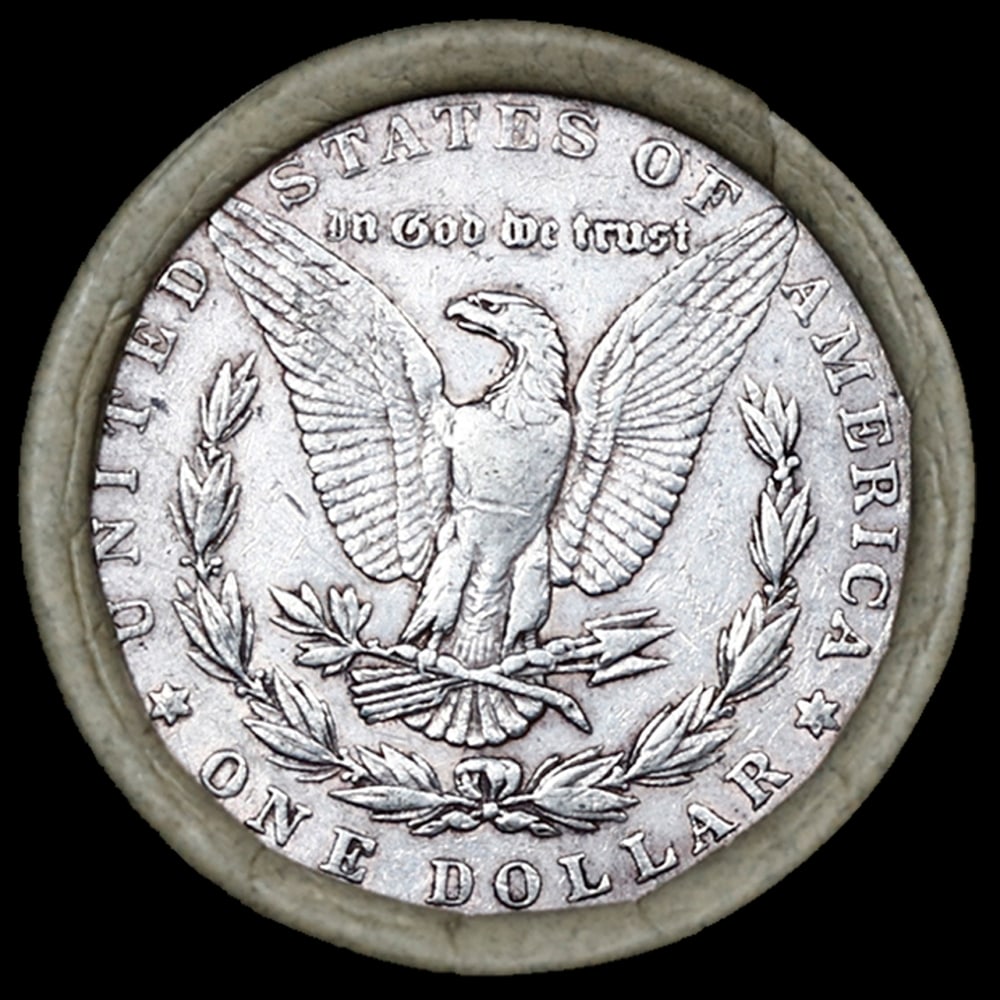 20 SEARS Morgan Silver Dollar $1 Roll CIRC 1892/'P' Rev Ends - 3