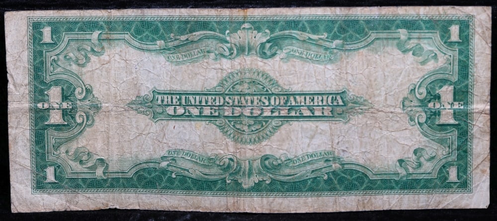 1923 $1 large size Silver Certificate Grades vf+ Signatures Speelman/White - 3
