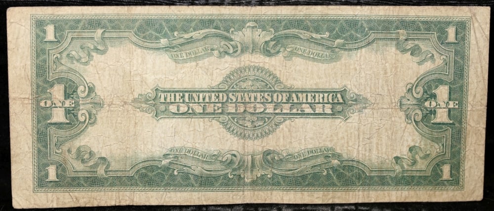 1923 $1 large size Silver Certificate Grades vf++ Signatures Speelman/White - 3