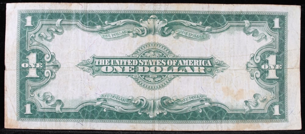 1923 $1 large size Silver Certificate Grades xf Signatures Speelman/White - 3