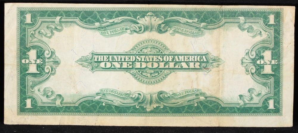 1923 $1 large size Silver Certificate Grades xf+ Signatures Speelman/White - 3