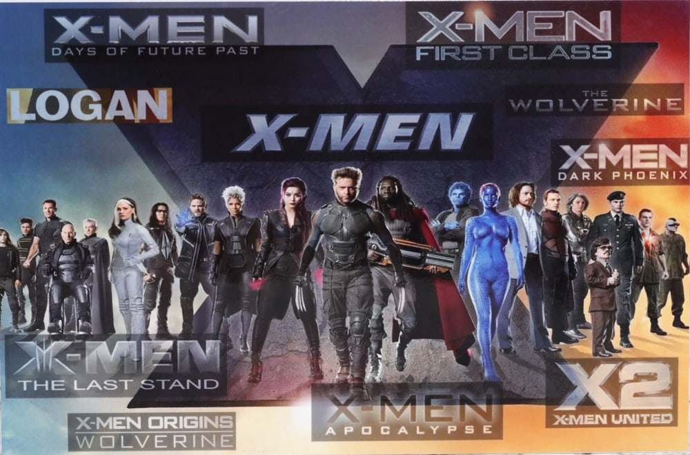 12 Coin Complete X-Men Movie Gold Plated Round Collection In Custom Box W/ Special Backer Card - 7