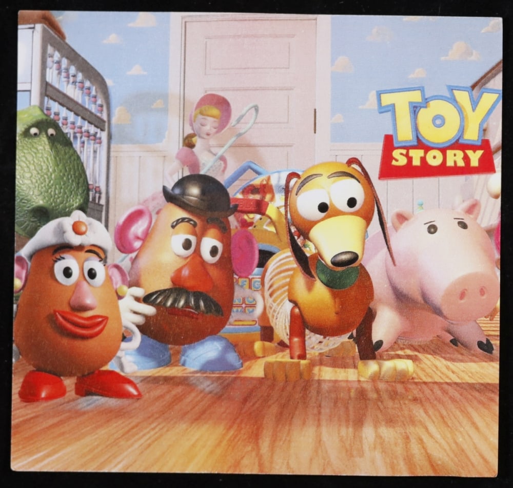 4 Coin Toy Story Gold Plated Round Collection In Custom Box W/ Special Backer card - 7