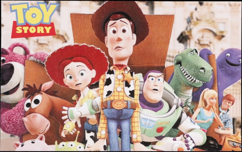 5 Coin Toy Story B Gold Plated Round Collection In Custom Box W/ Special Backer card - 6