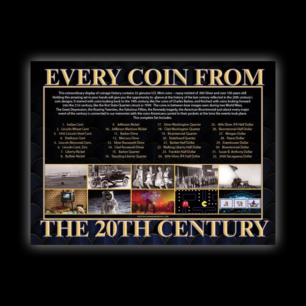 20th Century Complete Circulating Coin Collection Other Toy - 4
