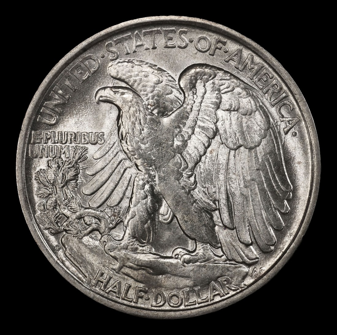 1918-d Walking Liberty Half Dollar 50c ms63 USCG - 3