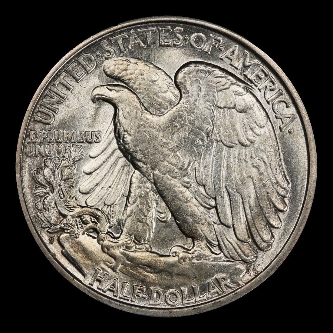 1918-s Walking Liberty Half Dollar 50c ms63 USCG - 3