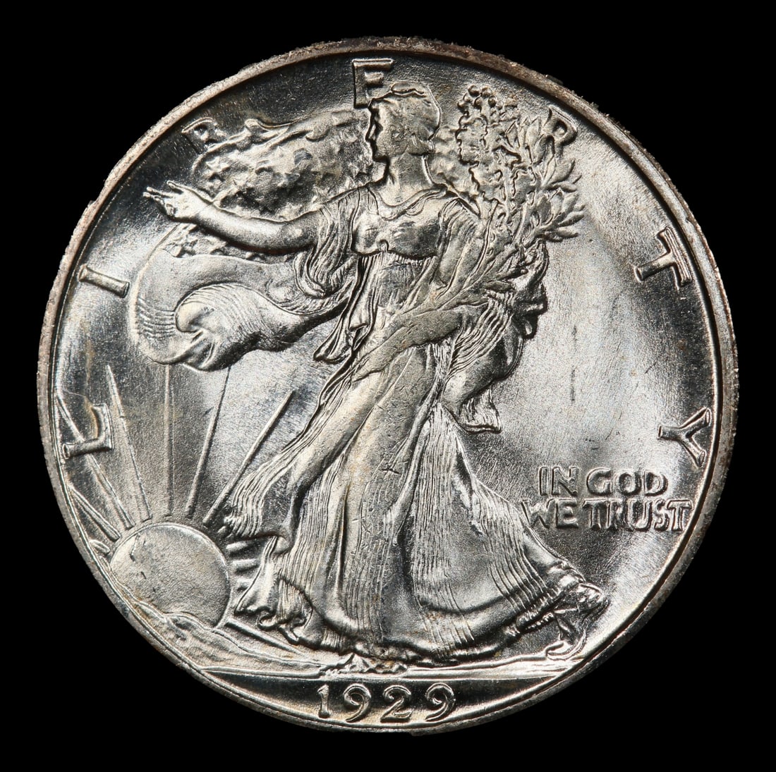 1929-s Walking Liberty Half Dollar 50c ms65 SEGS - 2
