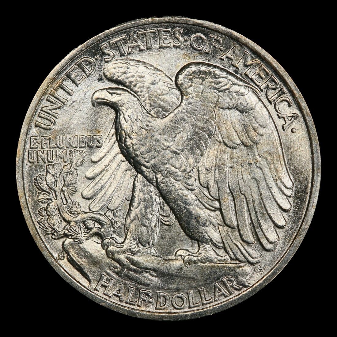 1935-s Walking Liberty Half Dollar Near Top Pop 50c ms66+ SEGS - 3