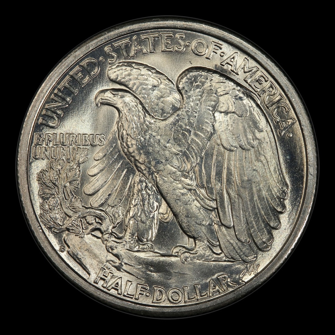 1939-s Walking Liberty Half Dollar Near Top Pop 50c ms67 SEGS - 3