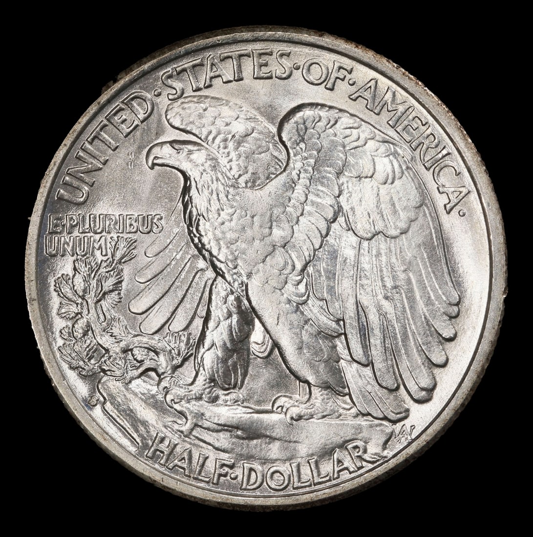 1941-s Walking Liberty Half Dollar Near Top Pop 50c ms67 SEGS - 3