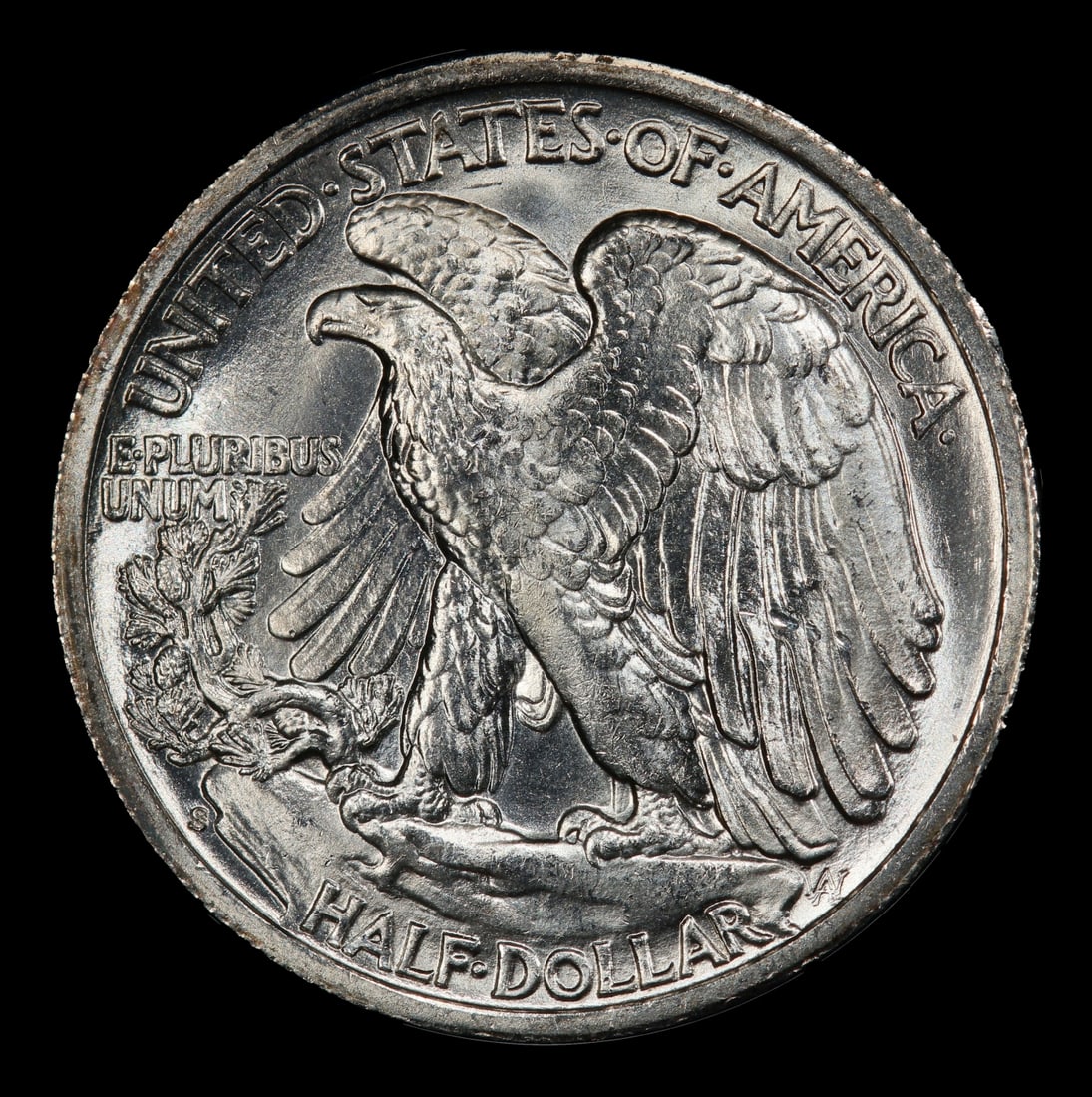 1942-s Walking Liberty Half Dollar Near Top Pop 50c ms67 SEGS - 3