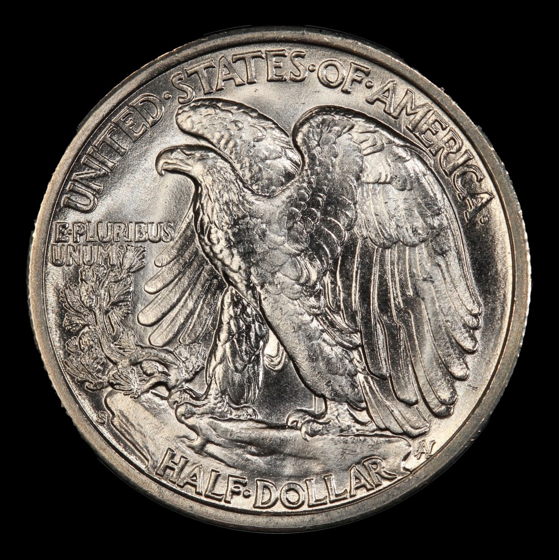 1942-s Walking Liberty Half Dollar TOP POP! 50c ms67+ SEGS - 3