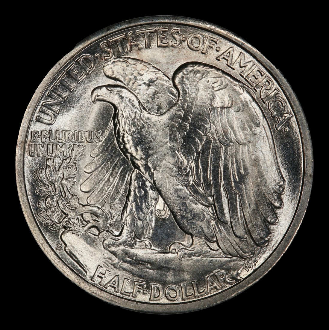 1943-s Walking Liberty Half Dollar 50c Grades ms65 - 3