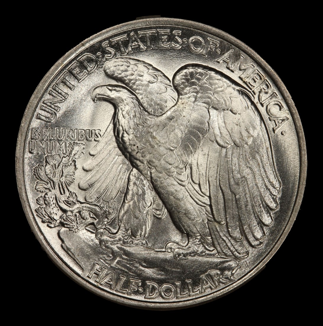 1947-p Walking Liberty Half Dollar 50c ms66+ SEGS - 3