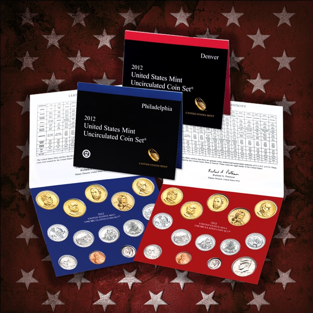 2000-2024 25 Years Mint Set Run - 584 Coins, 25 Complete Sets Comeplete 21st century Set - 14