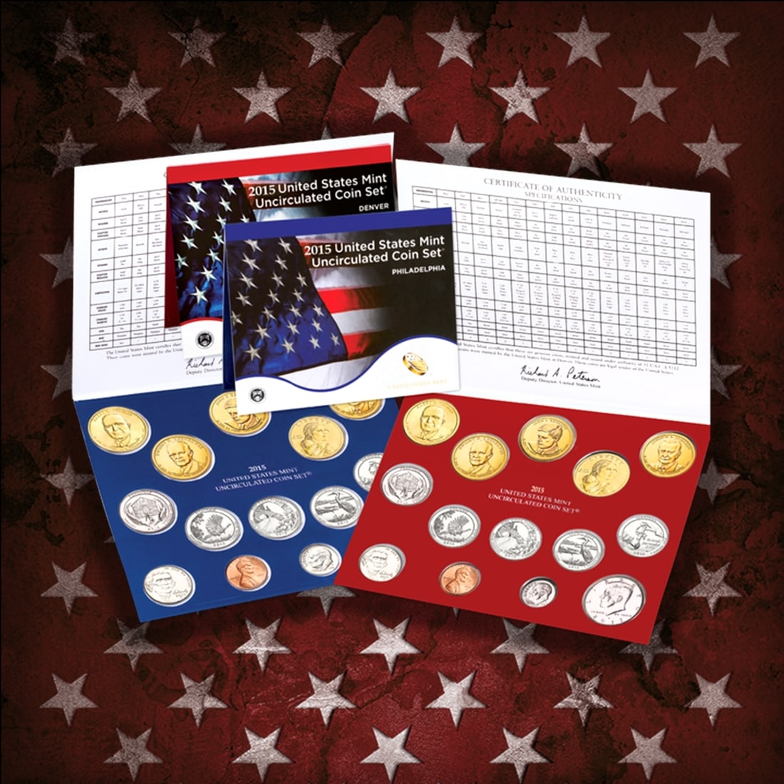 2000-2024 25 Years Mint Set Run - 584 Coins, 25 Complete Sets Comeplete 21st century Set - 17