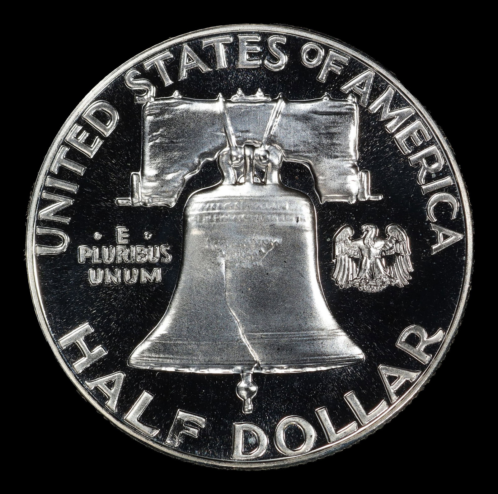 1959 Proof Franklin Half Dollar Near Top Pop! 50c pr68 DCAM SEGS - 3
