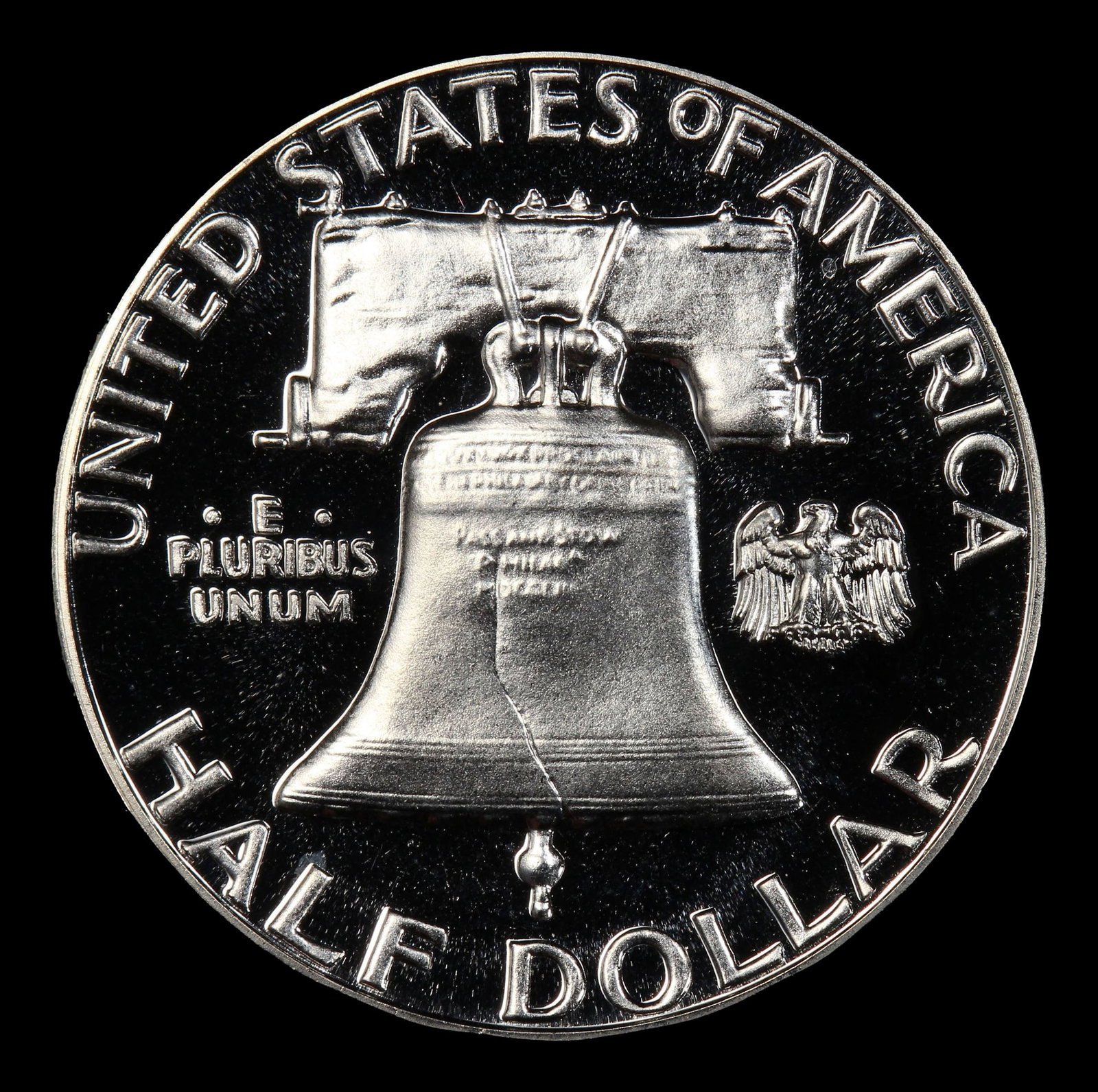 1959 Proof Franklin Half Dollar Near Top Pop! 50c pr68+ DCAM SEGS - 3