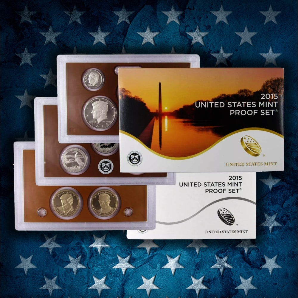 2009-2015 Proof Set Run 102 Coins 7 Complete Sets - 8