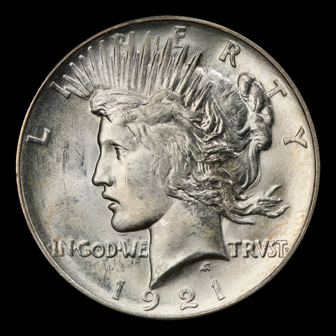 1921-p Peace Dollar $1 ms65 SEGS - 2
