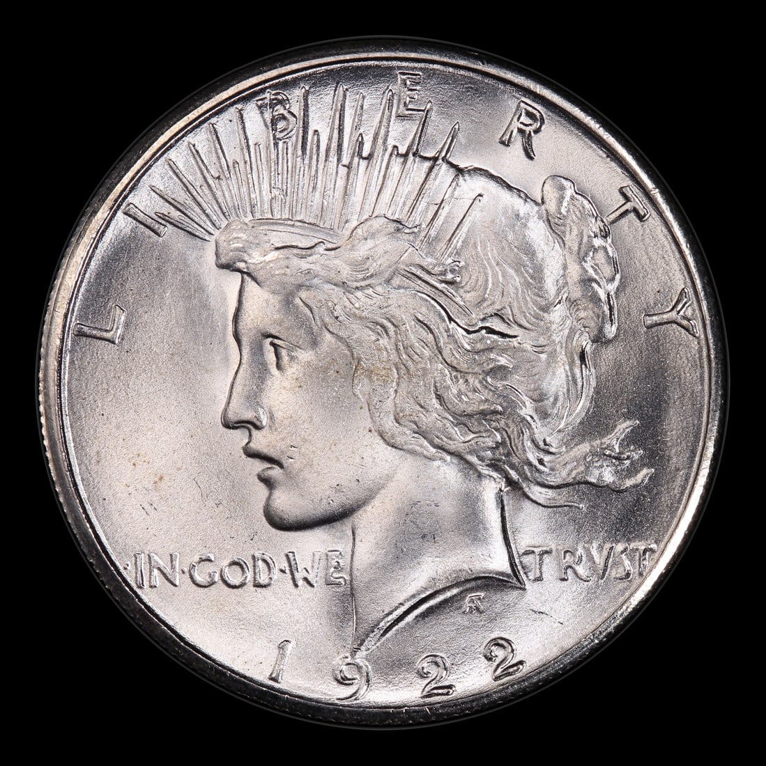 1922-d Peace Dollar $1 ms66 SEGS - 2