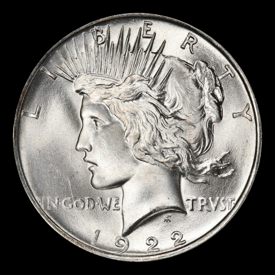 1922-p Peace Dollar Near Top Pop $1 ms66+ SEGS - 2
