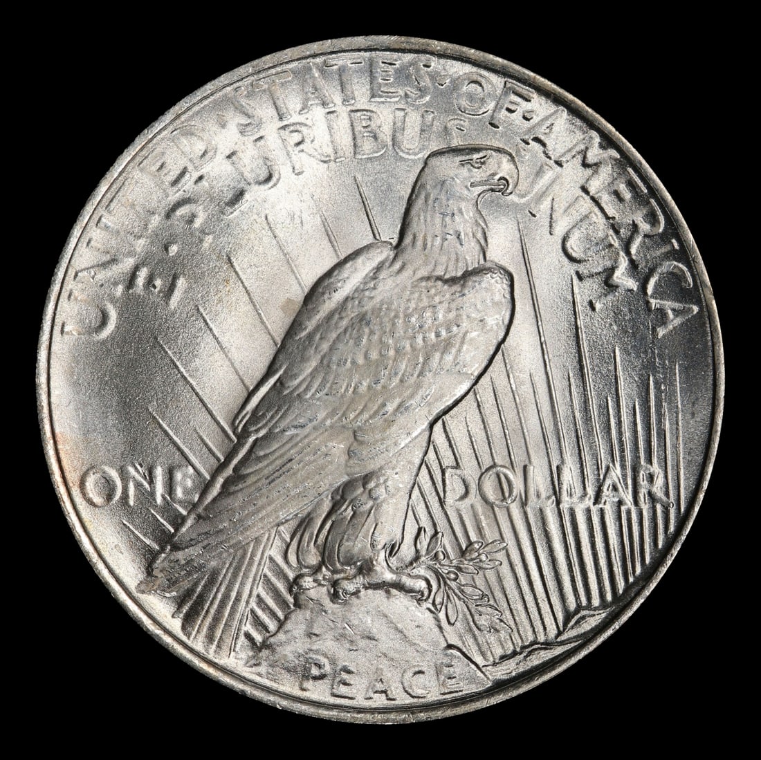 1922-p Peace Dollar Near Top Pop $1 ms66+ SEGS - 3